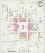 Monticello, Arkansas 1897 - Old Map Arkansas Fire Insurance Index