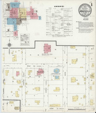 Monticello, Arkansas 1912 - Old Map Arkansas Fire Insurance Index
