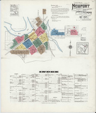 Newport, Arkansas 1919 - Old Map Arkansas Fire Insurance Index