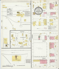 Osceola, Arkansas 1908 - Old Map Arkansas Fire Insurance Index