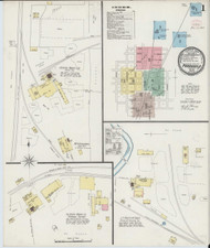 Paragould, Arkansas 1894 - Old Map Arkansas Fire Insurance Index