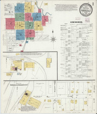 Paragould, Arkansas 1909 - Old Map Arkansas Fire Insurance Index