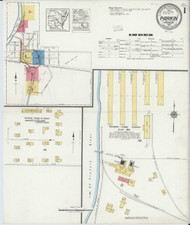 Parkin, Arkansas 1921 - Old Map Arkansas Fire Insurance Index