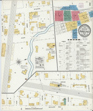 Russellville, Arkansas 1904 - Old Map Arkansas Fire Insurance Index