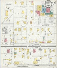 Searcy, Arkansas 1901 - Old Map Arkansas Fire Insurance Index