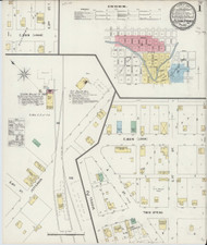 Siloam Springs, Arkansas 1897 - Old Map Arkansas Fire Insurance Index