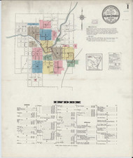 Siloam Springs, Arkansas 1914 - Old Map Arkansas Fire Insurance Index