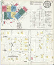 Van Buren, Arkansas 1909 - Old Map Arkansas Fire Insurance Index