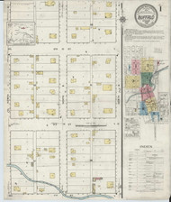 Buffalo, Wyoming 1920 - Old Map Wyoming Fire Insurance Index