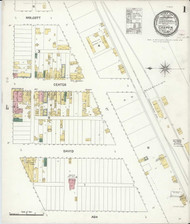 Casper, Wyoming 1894 - Old Map Wyoming Fire Insurance Index