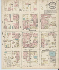 Cheyene, Wyoming 1883 - Old Map Wyoming Fire Insurance Index