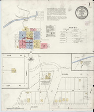 Cody, Wyoming 1907 - Old Map Wyoming Fire Insurance Index