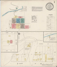 Cody, Wyoming 1912 - Old Map Wyoming Fire Insurance Index