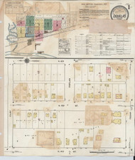 Douglas, Wyoming 1944 - Old Map Wyoming Fire Insurance Index