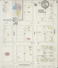 Evanston, Wyoming 1890 - Old Map Wyoming Fire Insurance Index