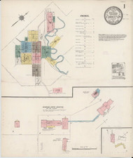 Evanston, Wyoming 1912 - Old Map Wyoming Fire Insurance Index