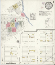 Grand Encampment, Wyoming 1907 - Old Map Wyoming Fire Insurance Index