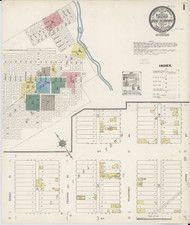 Grand Encampment, Wyoming 1912 - Old Map Wyoming Fire Insurance Index