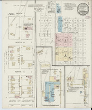 Laramie, Wyoming 1887 - Old Map Wyoming Fire Insurance Index
