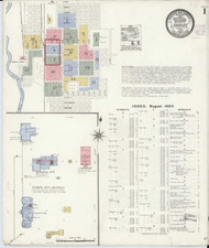 Laramie, Wyoming 1907 - Old Map Wyoming Fire Insurance Index