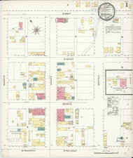 Newcastle, Wyoming 1896 - Old Map Wyoming Fire Insurance Index
