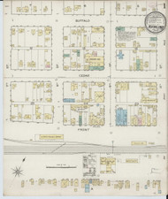 Rawlins, Wyoming 1887 - Old Map Wyoming Fire Insurance Index