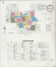 Rawlins, Wyoming 1931 - Old Map Wyoming Fire Insurance Index