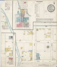 Sheridan, Wyoming 1896 - Old Map Wyoming Fire Insurance Index