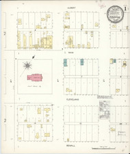 Sundance, Wyoming 1896 - Old Map Wyoming Fire Insurance Index
