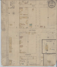 Benson, Arizona 1886 - Old Map Arizona Fire Insurance Index