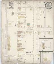 Benson, Arizona 1890 - Old Map Arizona Fire Insurance Index