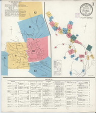 Bisbee, Arizona 1906 - Old Map Arizona Fire Insurance Index