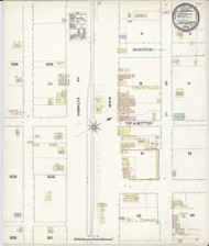 Casa Grande, Arizona 1890 - Old Map Arizona Fire Insurance Index