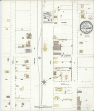 Casa Grande, Arizona 1909 - Old Map Arizona Fire Insurance Index