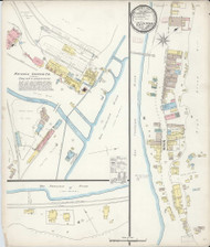 Clifton, Arizona 1893 - Old Map Arizona Fire Insurance Index