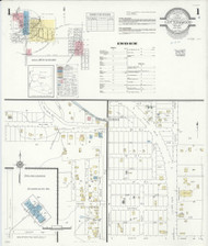 Cottonwood, Arizona 1939 - Old Map Arizona Fire Insurance Index