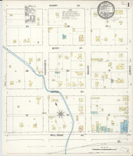 Flagstaff, Arizona 1890 - Old Map Arizona Fire Insurance Index