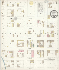 Florence, Arizona 1898 - Old Map Arizona Fire Insurance Index