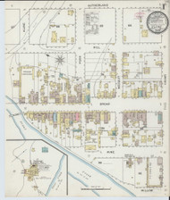 Globe, Arizona 1893 - Old Map Arizona Fire Insurance Index