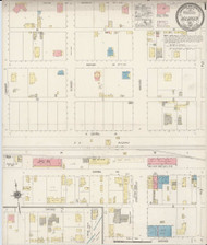 Holbrook, Arizona 1916 - Old Map Arizona Fire Insurance Index