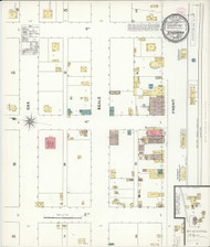 Kingman, Arizona 1896 - Old Map Arizona Fire Insurance Index
