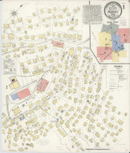 Morenci, Arizona 1908 - Old Map Arizona Fire Insurance Index