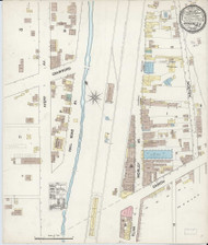 Nogales, Arizona 1890 - Old Map Arizona Fire Insurance Index