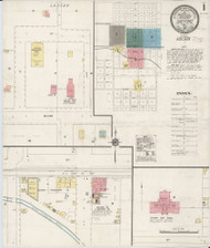 Safford, Arizona 1915 - Old Map Arizona Fire Insurance Index