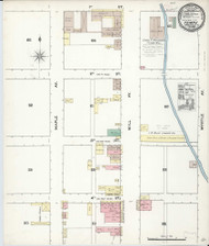 Tempe, Arizona 1890 - Old Map Arizona Fire Insurance Index