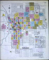 Tucson, Arizona 1947 - Old Map Arizona Fire Insurance Index