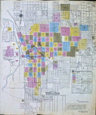 Tucson, Arizona 1949 - Old Map Arizona Fire Insurance Index