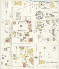 Yuma, Arizona 1896 - Old Map Arizona Fire Insurance Index