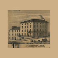 Westmoreland House, Pennsylvania 1857 Old Town Map Custom Print - Westmoreland Co.