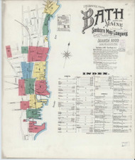 Bath, Maine 1903 - Old Map Maine Fire Insurance Index